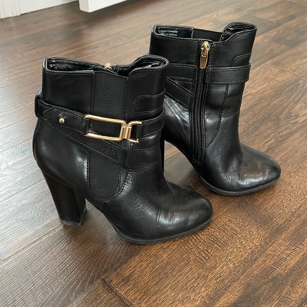Aldo Leather Booties